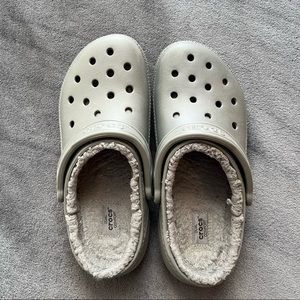 Crocs Classic Lined Clog- grey